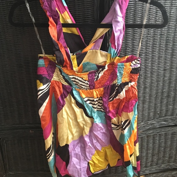 Silk summer top - Picture 3 of 3