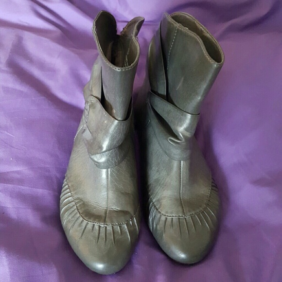 Gray Booties - Picture 2 of 3