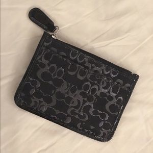 Coach Black Coin Wallet