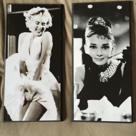Marilyn Monroe and Audrey Hepburn pictures
