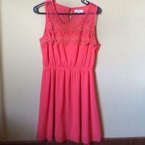 Coral Spring Dress