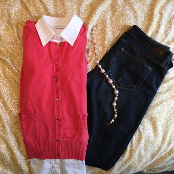 Pink Calvin Klein Cardigan