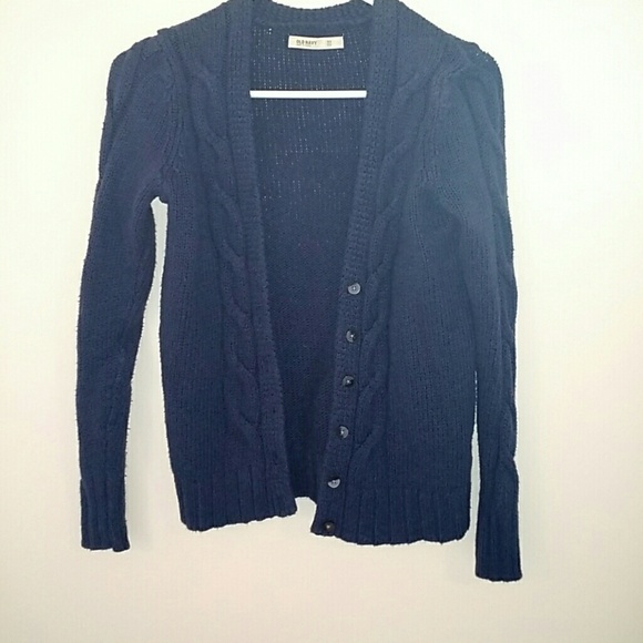 Dark blue sweater (cardigan?)