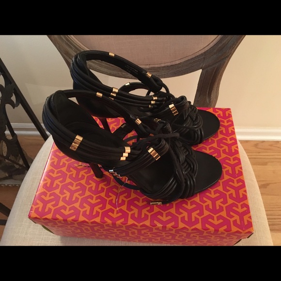 Tory Burch- Strappy Heels - sexy 👠👠 - Picture 2 of 4