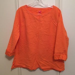 Peach sweatshirt