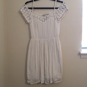 White sun-dress.