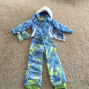 great condition OBERMEYER ski set