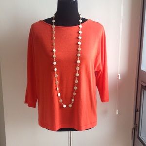LOFT Tie Back Blouse
