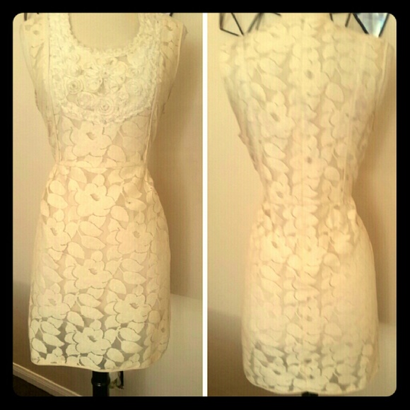 ModCloth Dresses & Skirts - Cream Modcloth Dress