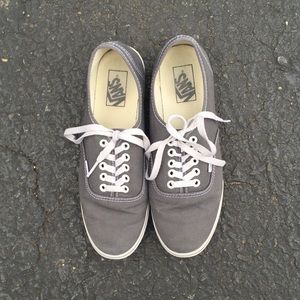 Authentic Grey vans