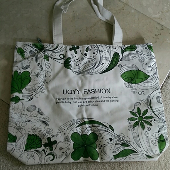 Summer leaf Tote bag / school bag