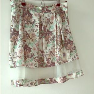 Floral Flare Skirt