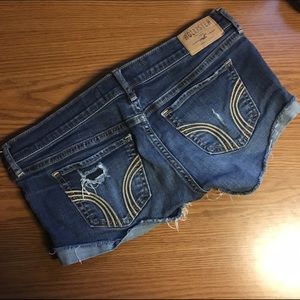 trade - hollister short shorts sz 5 🌙