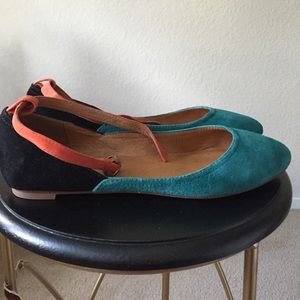 Rare ankle strap Jeffrey Campbell flats!