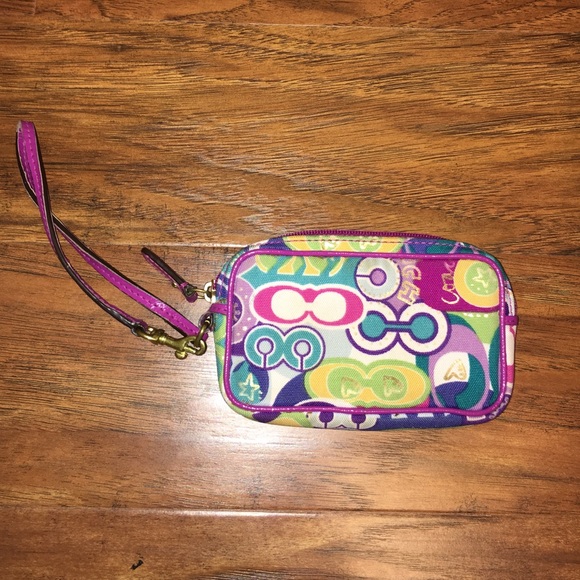 Authentic Coach wristlet