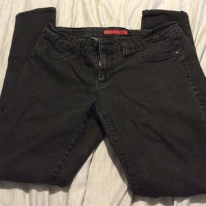 Black skinny jeans