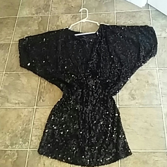 Sequin mini dress