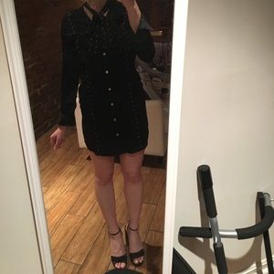 Michael Kors Tuxedo Shirtdress