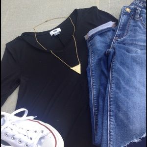 Old Navy Black Tee