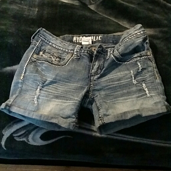Hydraulic Jean shorts
