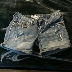 Hydraulic Jean shorts
