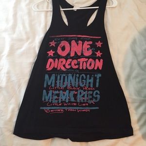 Authentic one direction tour tank top