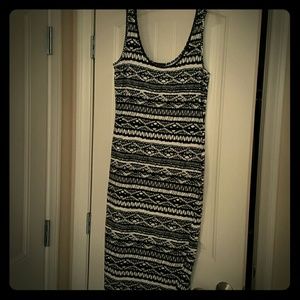 Tribal print dress