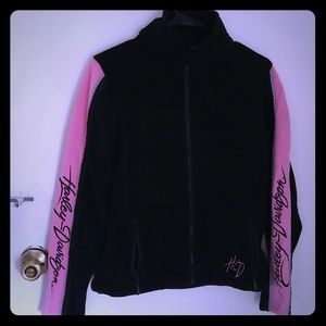 Zip up Harley fleece