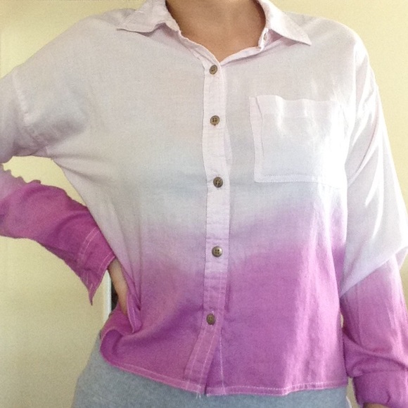 Ombré Purple Top - Picture 2 of 3
