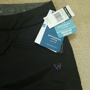 White Sierra black ski pants