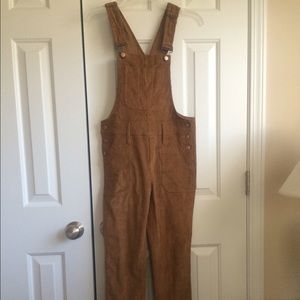 Re:named Brown Corduroy Overalls