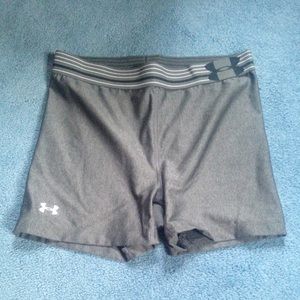 Gray Under Armour Spandex
