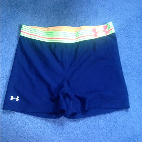 Navy Blue Under Armour Spandex