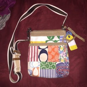 Coach patchwork cross body.