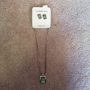 Croft&Barrow Necklace and Earrings