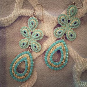 Stella & Dot Capri Chandelier Earrings