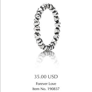 Pandora ring size8