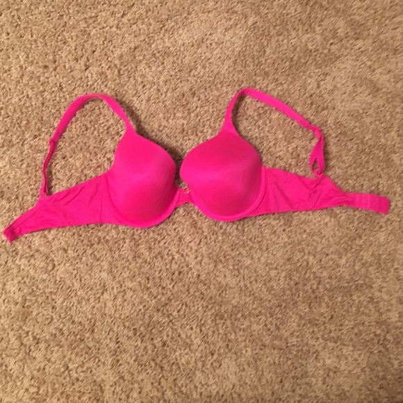 Pink bra