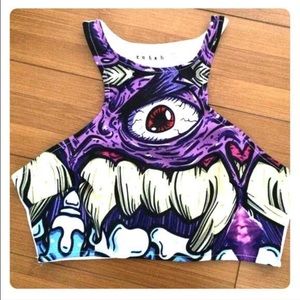 Cyclops Monster Crop Top