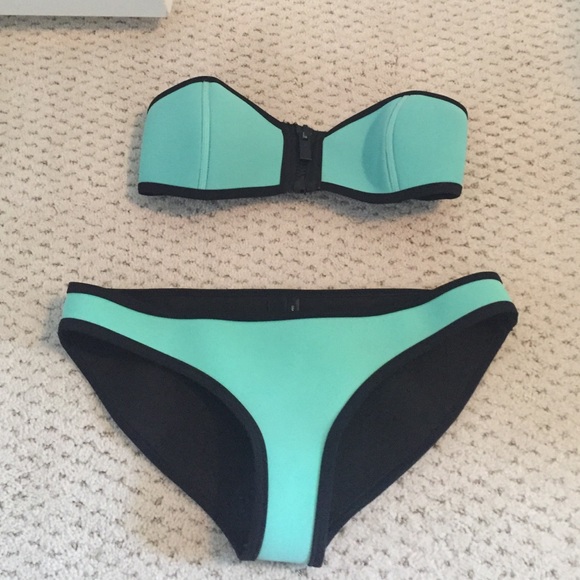 triangl swimsuit