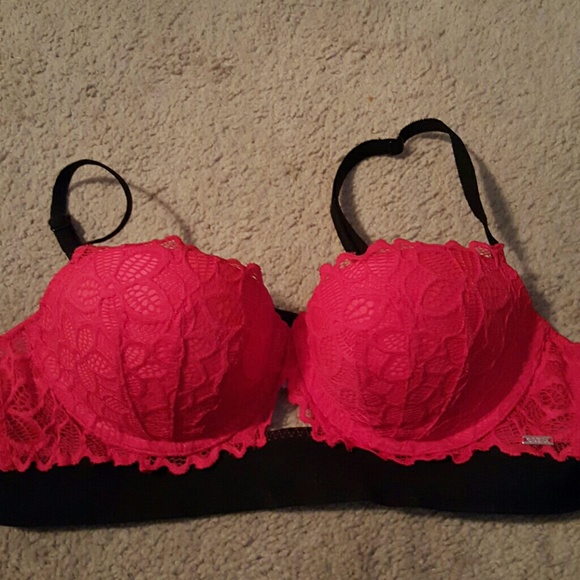 Pink bra