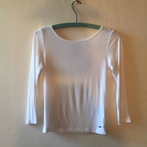 Fitted ribbed shirt from American Eagle