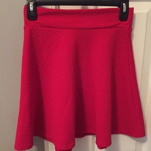 Red Charlotte Russe skirt. Size small
