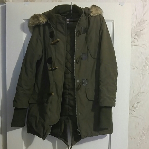 Green buffalo brand coat size xsmall/small