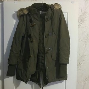 Green buffalo brand coat size xsmall/small