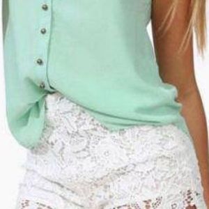 Lace shorts