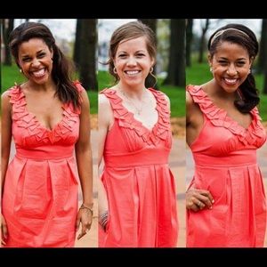 BCBG MaxAzria Salmon Dress with POCKETS!!!