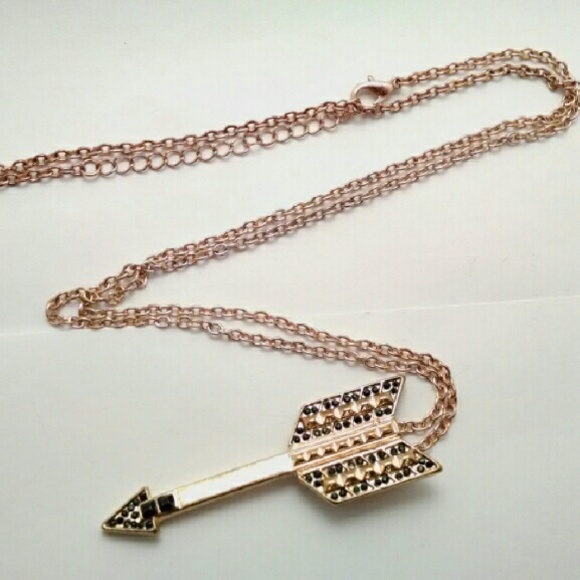Mystique Arrow Long Necklace