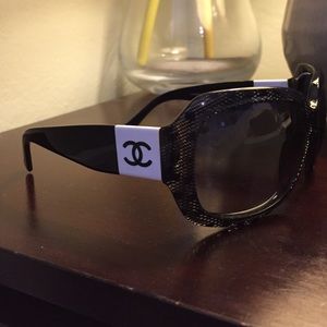 Chanel sunglasses with case