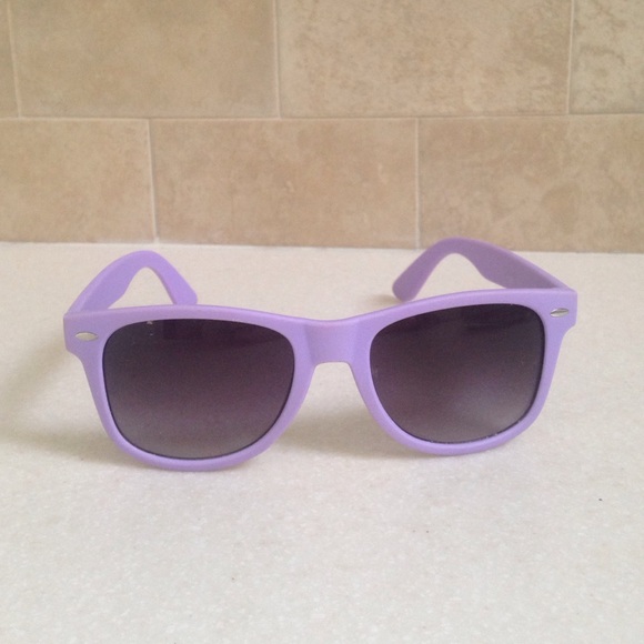 Purple sunglasses